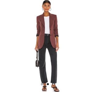 Agolde 90s Pinch Waist Button Fly Jeans in Black Tea Size 23